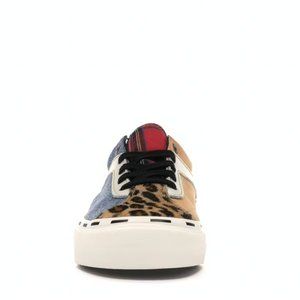 Bender Bold NI Vans. Multi Color patch Size 6 Mens or 7.5 Womens, NEVER WORN